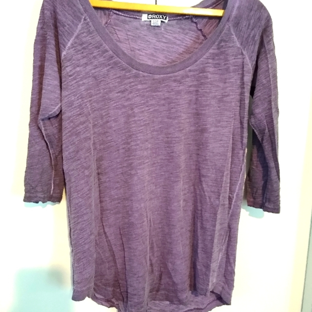 🥶 2 for $10 Sale Roxy 3/4 sleeve oversized tee